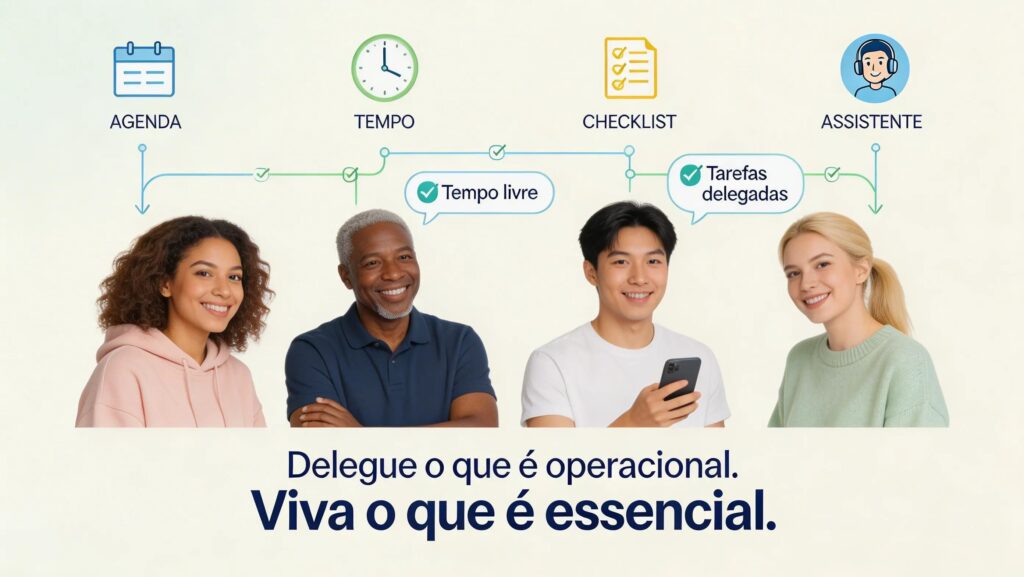 O que um assistente virtual pode fazer por você.