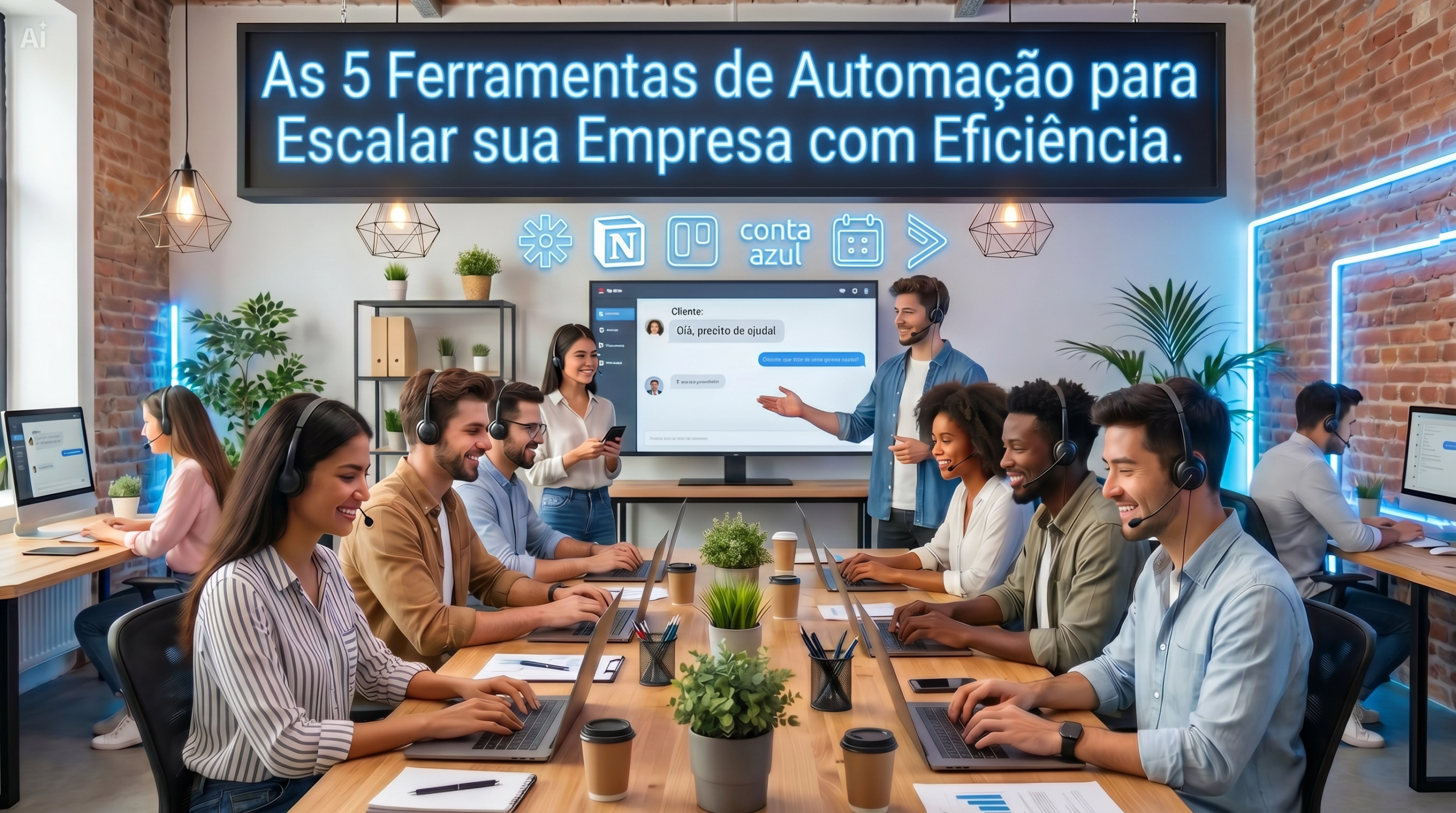 As 5 Ferramentas de Automação para Escalar sua Empresa com Eficiência