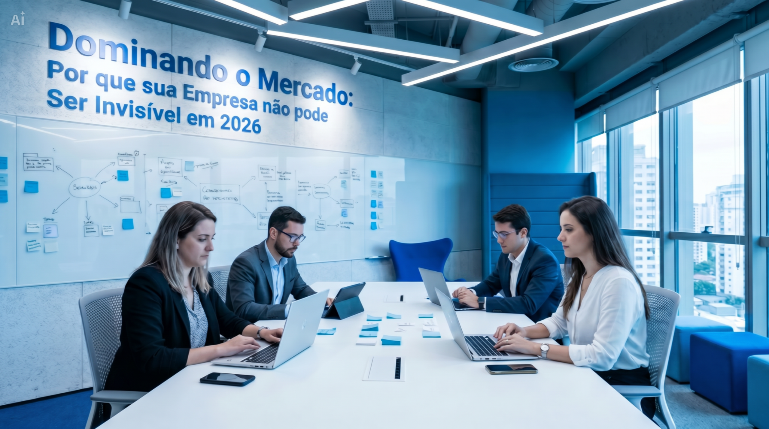 Dominando o Mercado: Por que sua Empresa não Pode ser Invisível em 2026